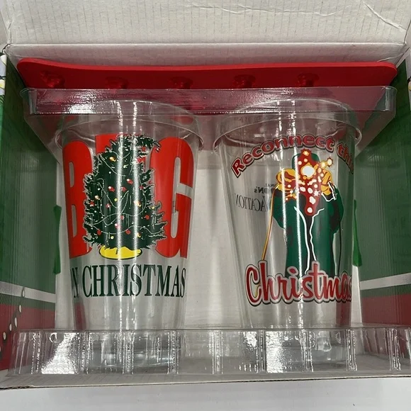 National Lampoon's Christmas Vacation Glass & Ice Cube Tray Combo Pack In Box - Picture 4 of 14